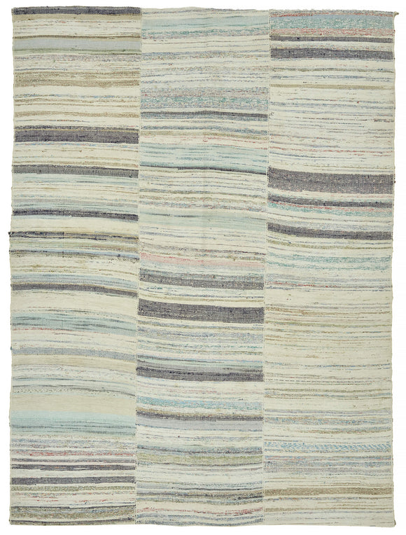 6x8 Vintage Chaput Kilim Rug - 47318