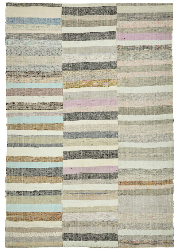 5x8 Vintage Chaput Kilim Rug - 47319