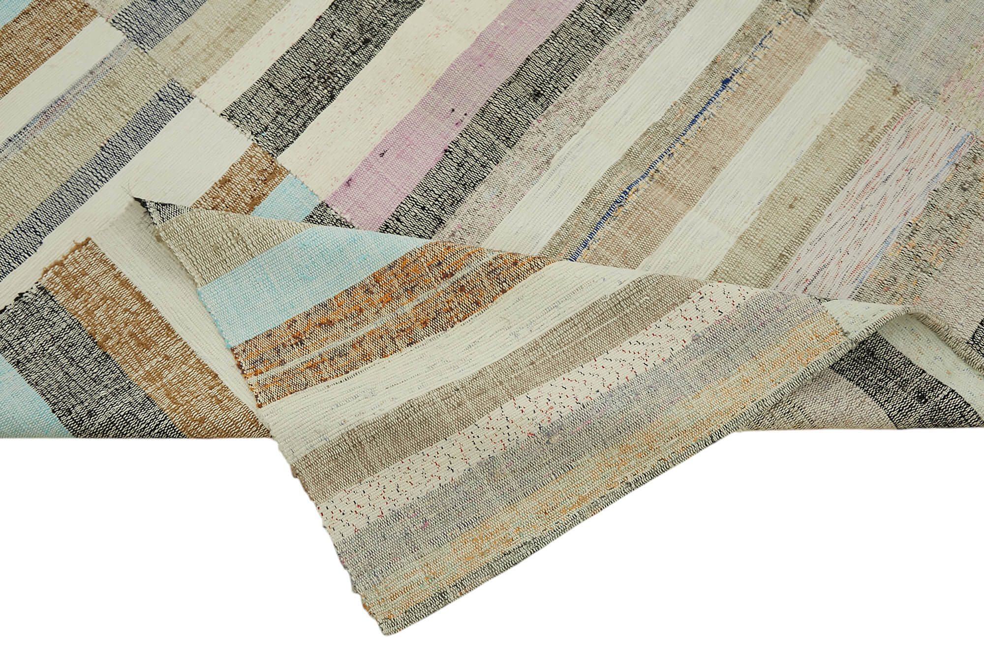 5x8 Vintage Chaput Kilim Rug - 47319