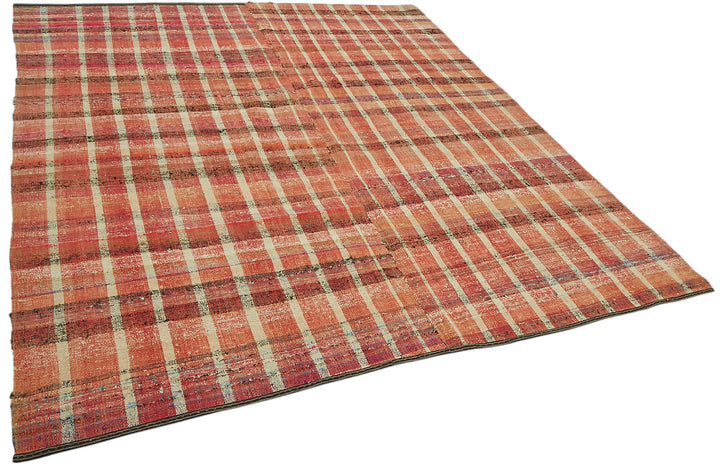 7x8 Vintage Chaput Kilim Rug - 47324