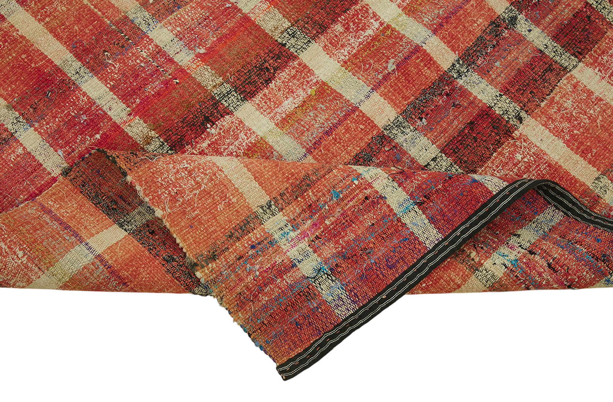 7x8 Vintage Chaput Kilim Rug - 47324
