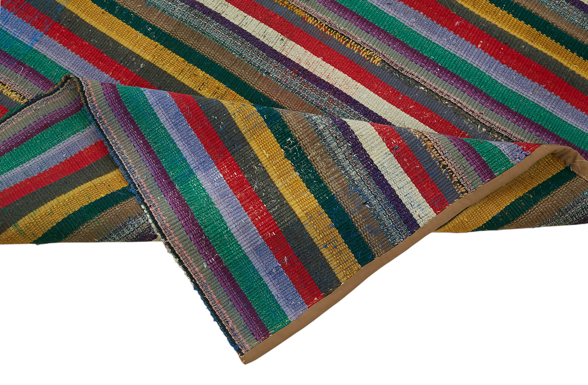 7x9 Vintage Chaput Kilim Rug - 47327