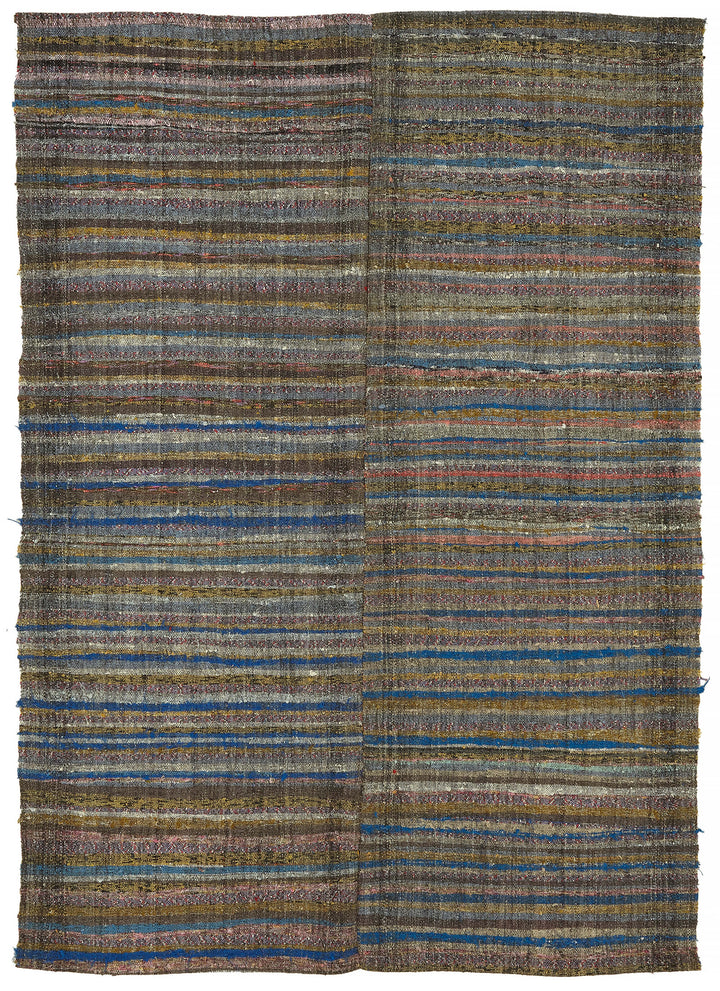 6x8 Vintage Chaput Kilim Rug - 47330