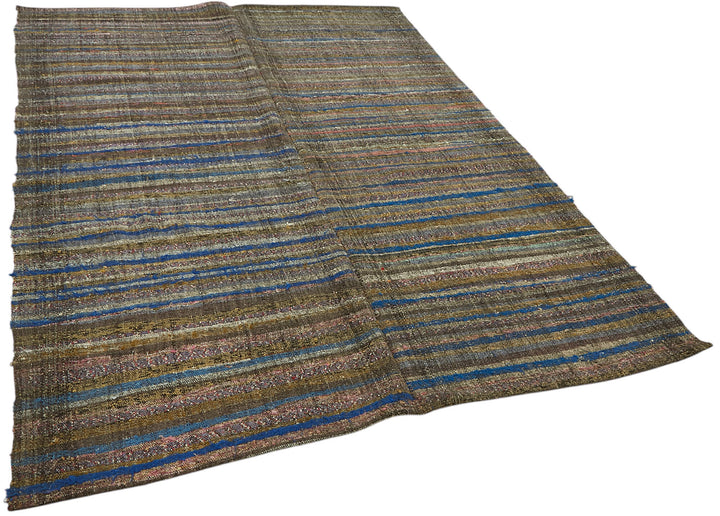 6x8 Vintage Chaput Kilim Rug - 47330