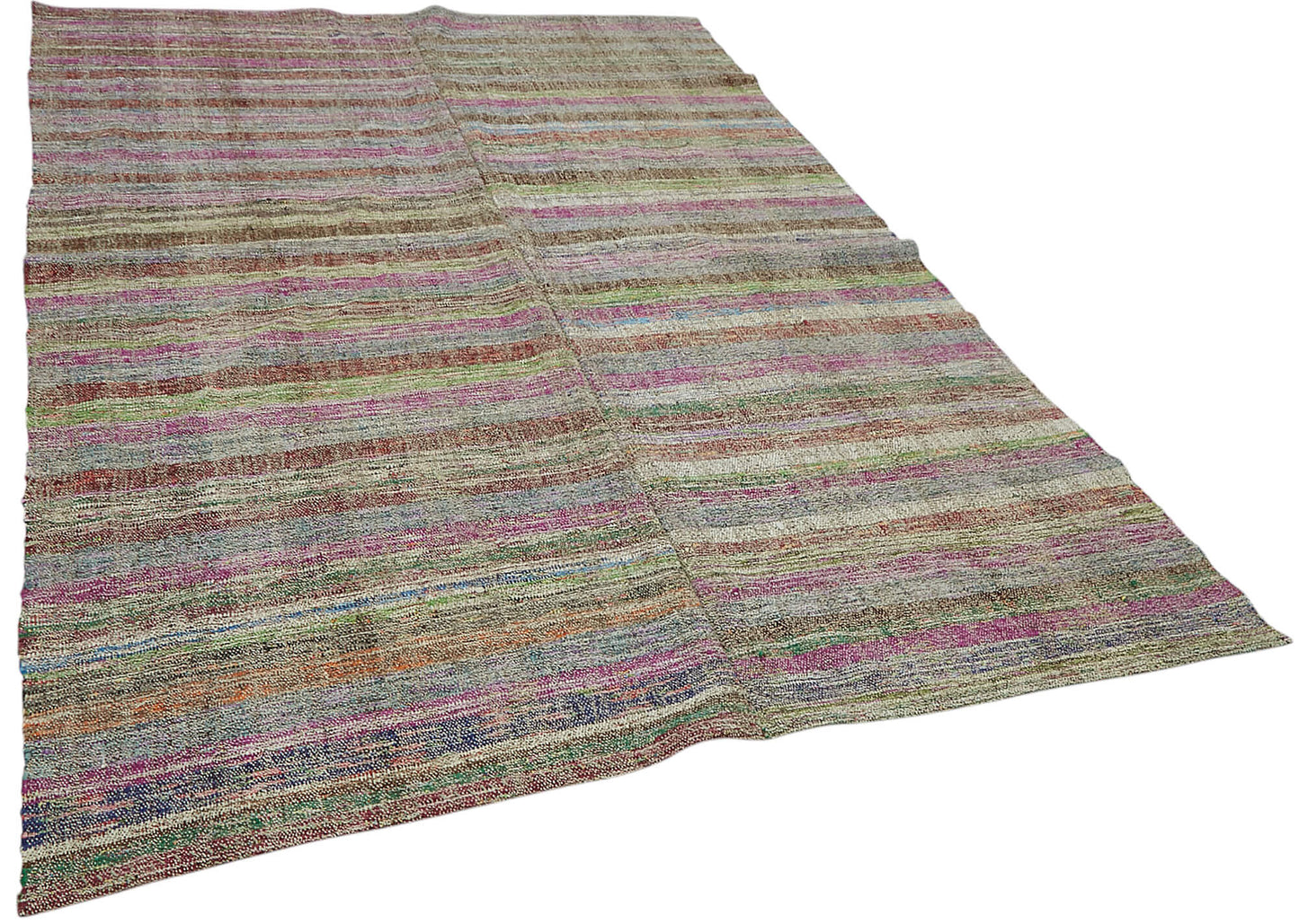 6x9 Vintage Chaput Kilim Rug - 47331