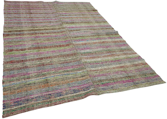6x9 Vintage Chaput Kilim Rug - 47331