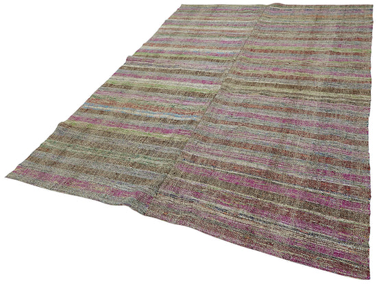 6x9 Vintage Chaput Kilim Rug - 47331