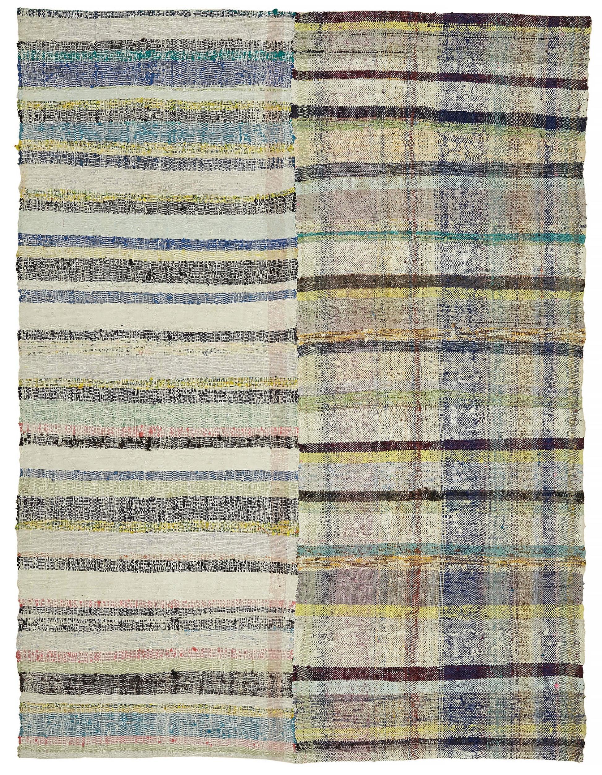 6x8 Vintage Chaput Kilim Rug - 47332