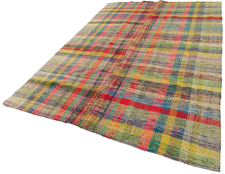 7x10 Vintage Chaput Kilim Rug - 47333