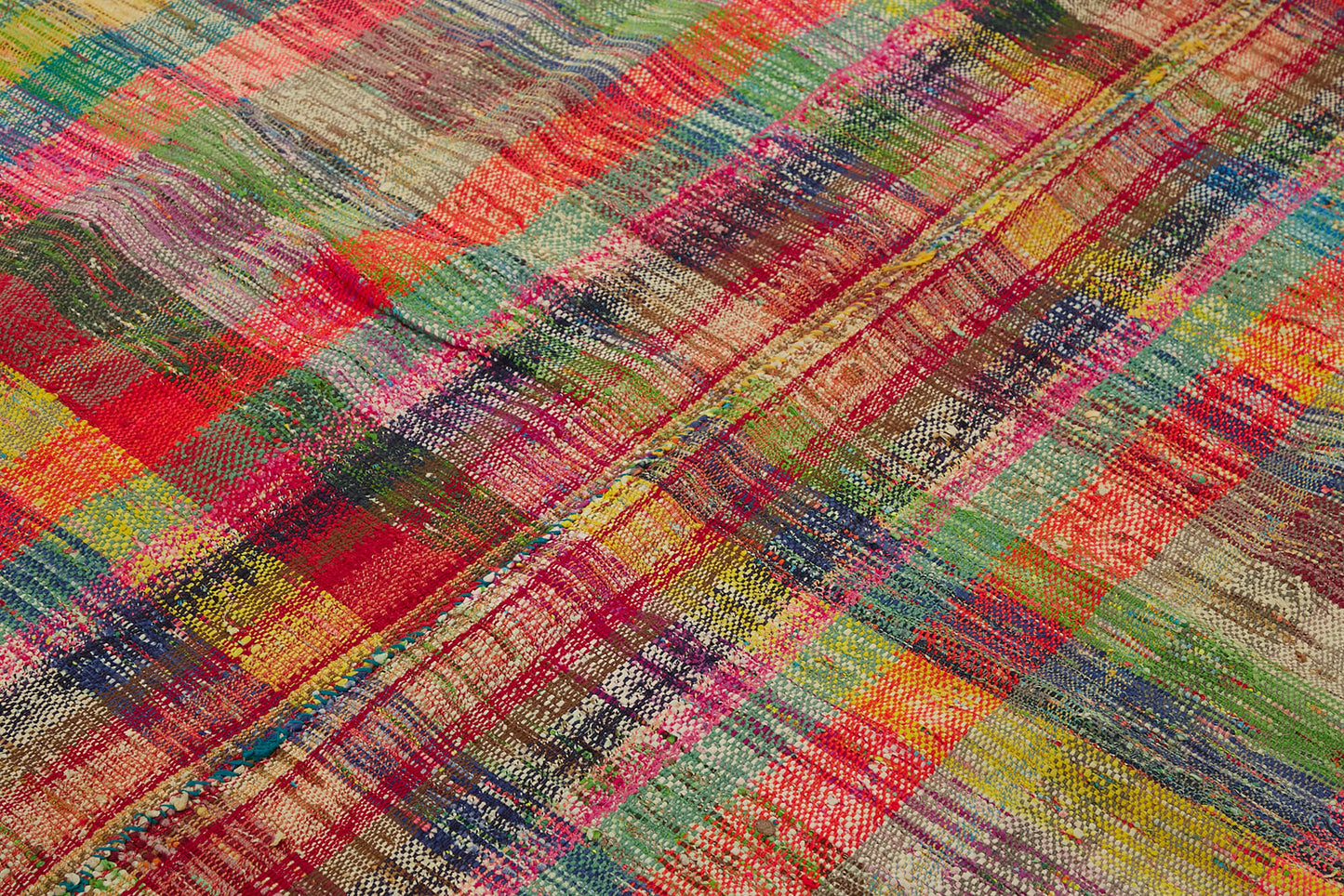 7x10 Vintage Chaput Kilim Rug - 47333