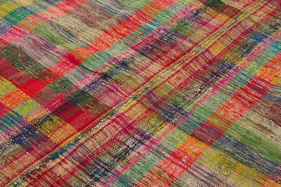 7x10 Vintage Chaput Kilim Rug - 47333