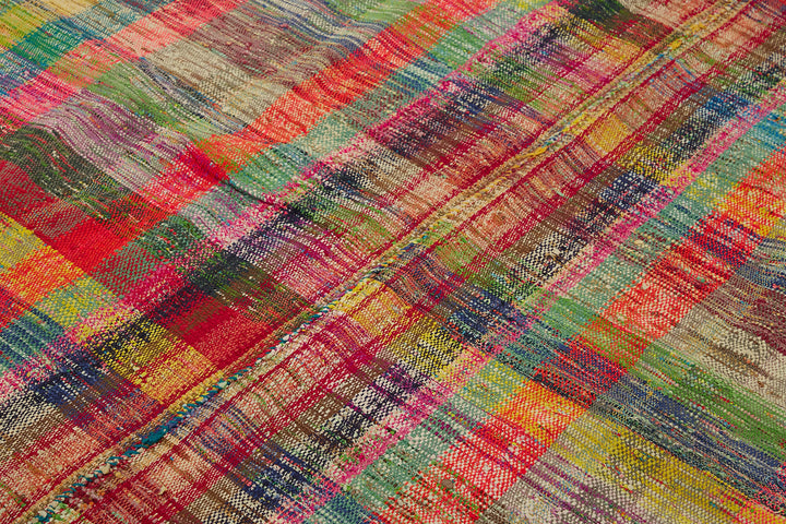 7x10 Vintage Chaput Kilim Rug - 47333