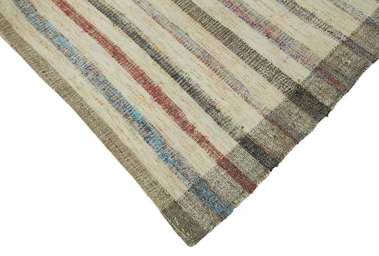 7x11 Vintage Chaput Kilim Rug - 47335