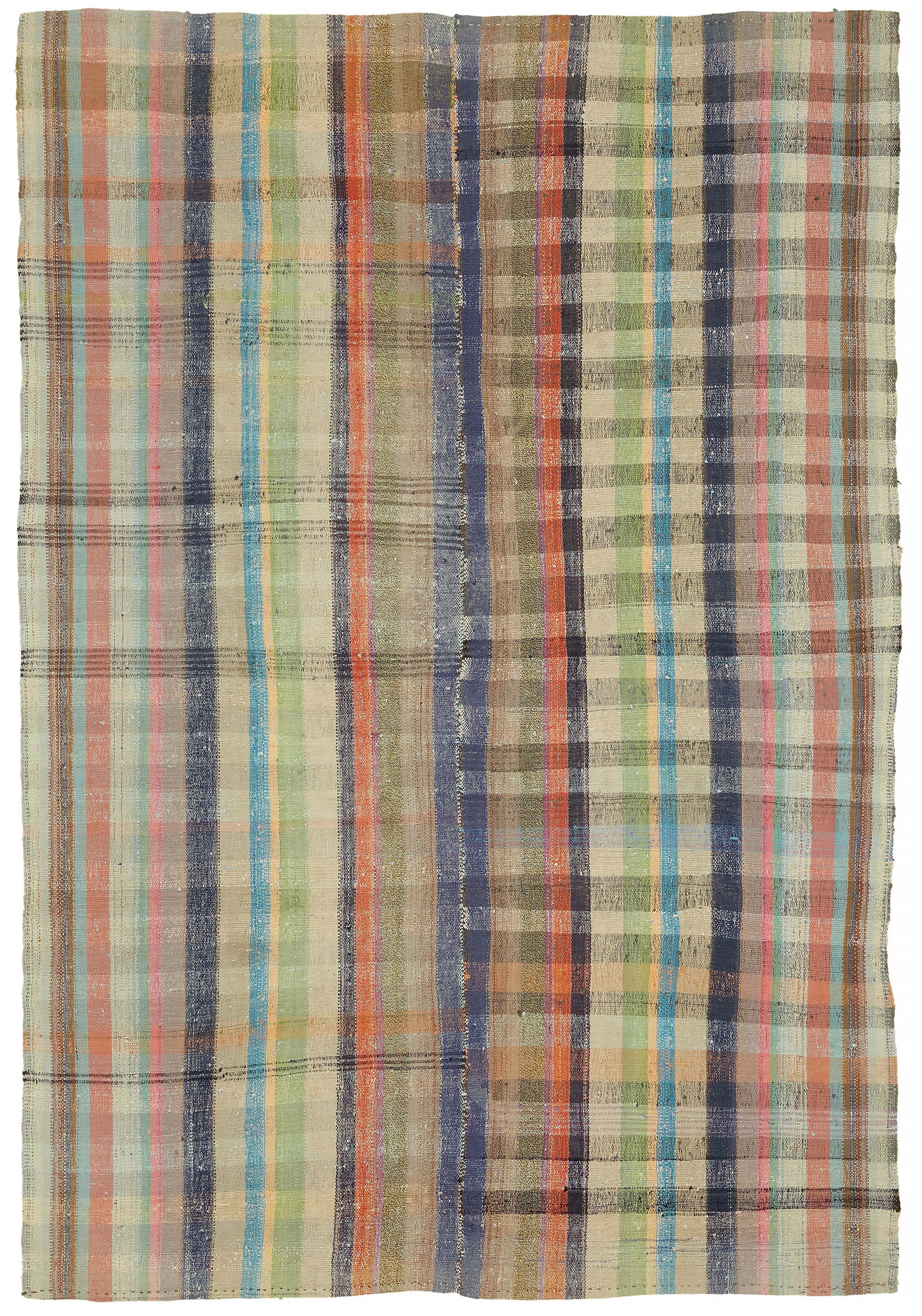 7x11 Vintage Chaput Kilim Rug - 47337