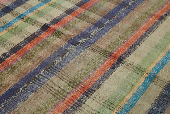 7x11 Vintage Chaput Kilim Rug - 47337