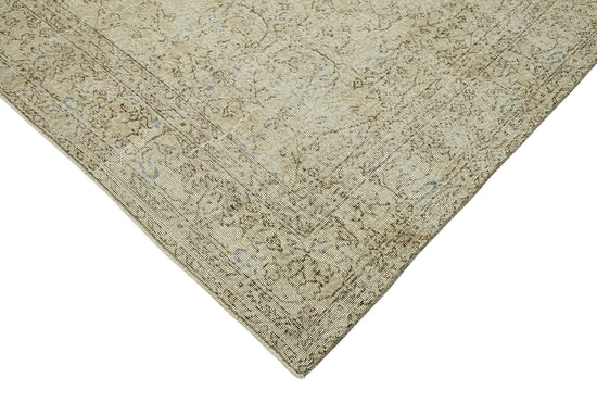 7x10 Hand-Knotted Turkish Vintage Rug - 47349