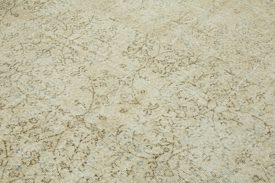 7x10 Hand-Knotted Turkish Vintage Rug - 47349