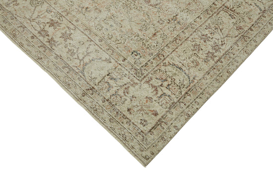 7x10 Hand-Knotted Turkish Vintage Rug - 47357