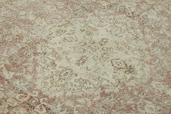 7x10 Hand-Knotted Turkish Vintage Rug - 47357