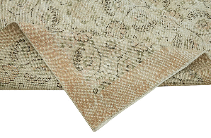7x10 Hand-Knotted Turkish Vintage Rug - 47362