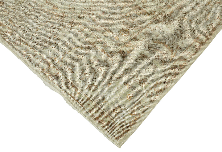 7x11 Hand-Knotted Turkish Vintage Rug - 47366