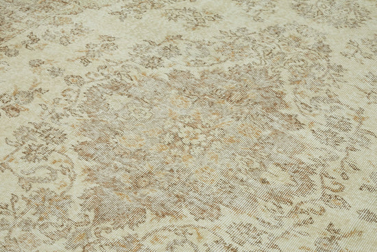 7x11 Hand-Knotted Turkish Vintage Rug - 47366