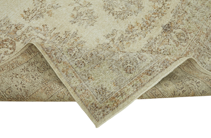 7x11 Hand-Knotted Turkish Vintage Rug - 47366