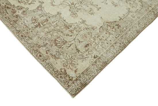 7x10 Hand-Knotted Turkish Vintage Rug - 47367