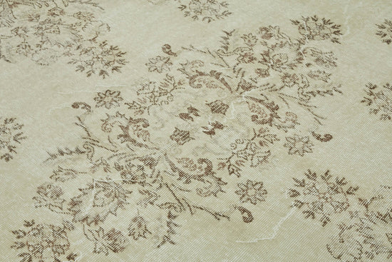 7x10 Hand-Knotted Turkish Vintage Rug - 47367