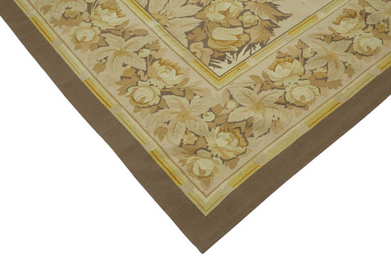 9x12 Floral Aubusson Kilim - 47400