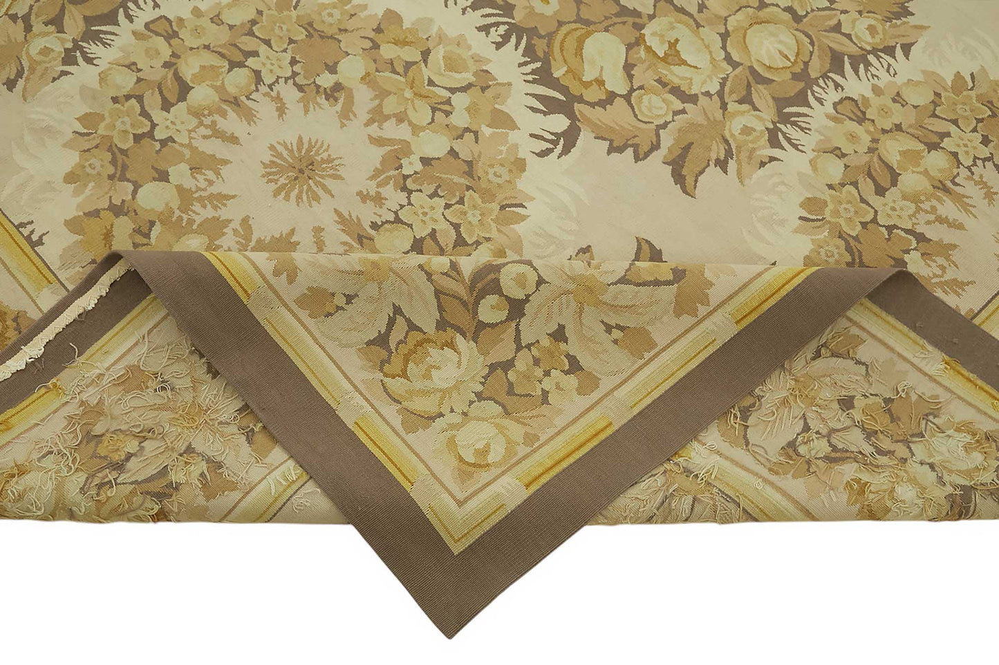 9x12 Floral Aubusson Kilim - 47400