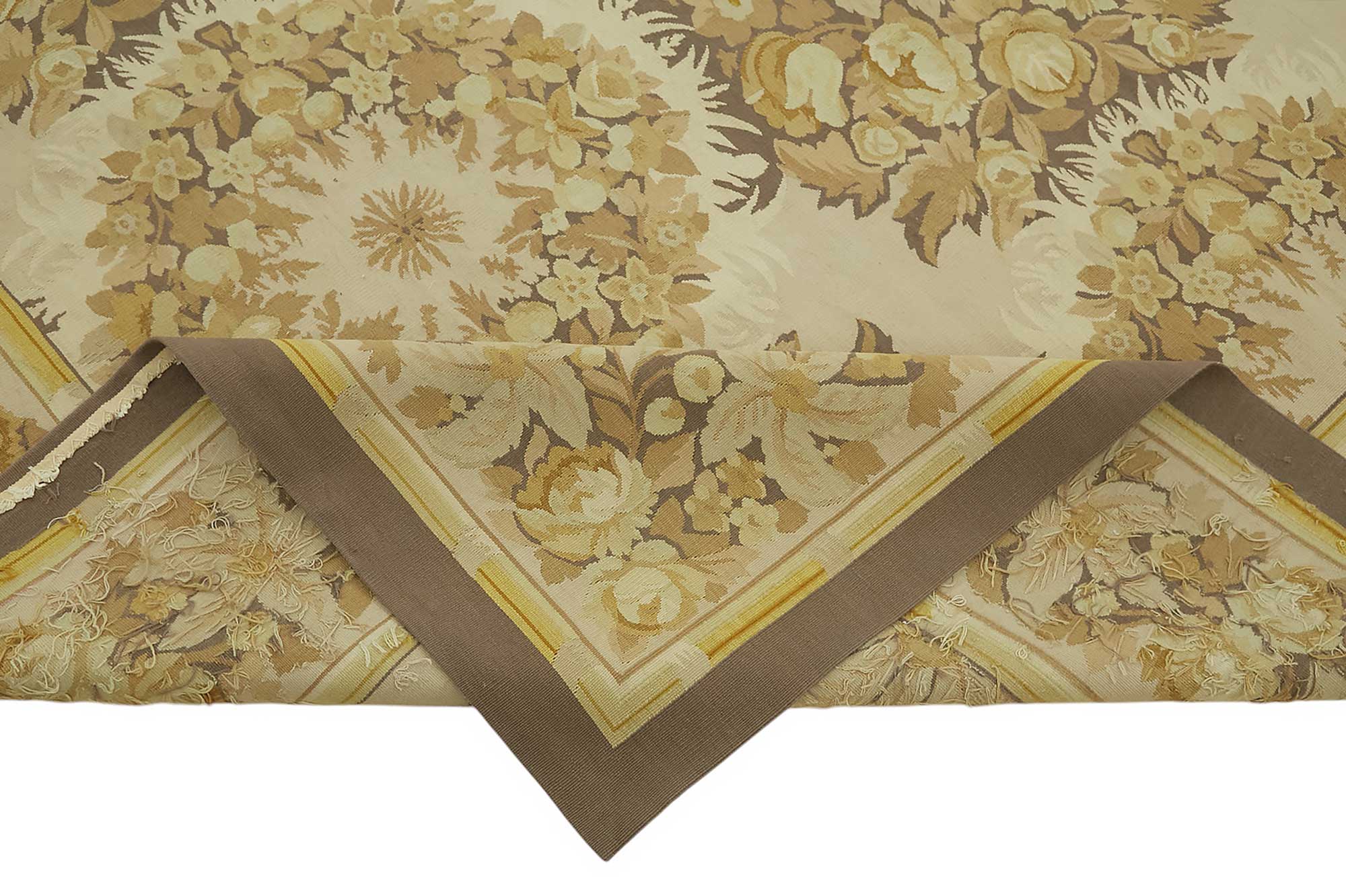 9x12 Floral Aubusson Kilim - 47400
