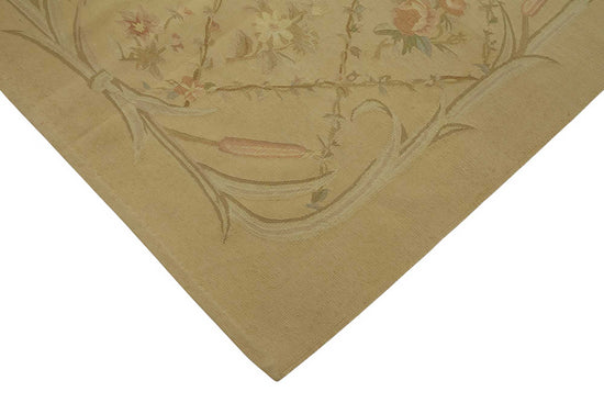 9x12 Floral Aubusson Kilim - 47418