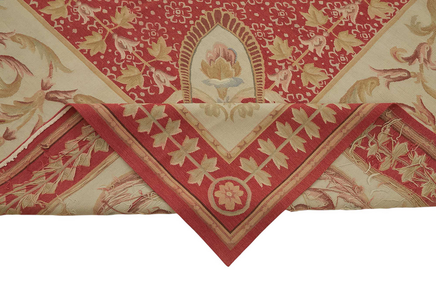 9x12 Floral Aubusson Kilim - 47427