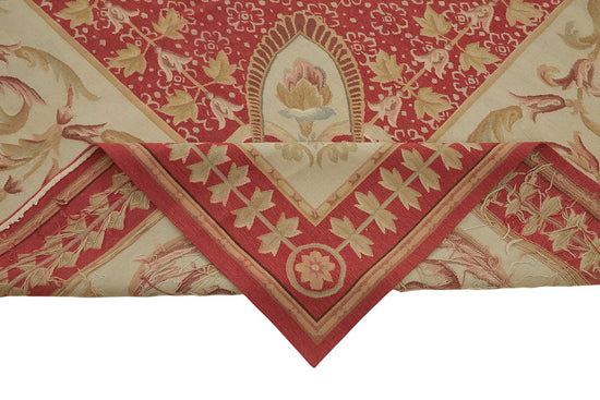 9x12 Floral Aubusson Kilim - 47427