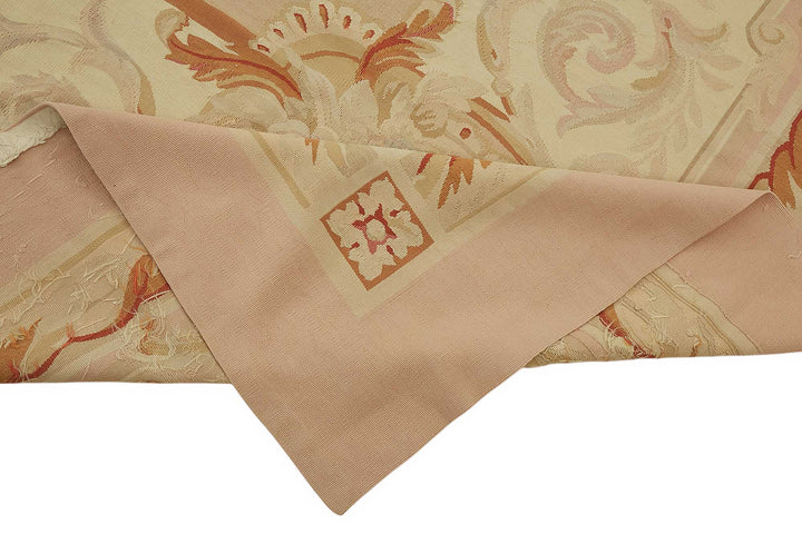 10x13 Floral Aubusson Kilim - 47435