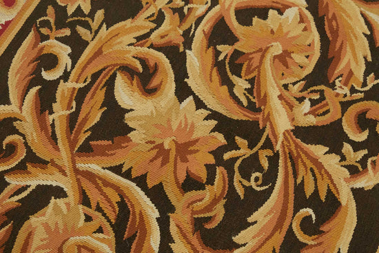 3x10 Floral Aubusson Kilim - 47441