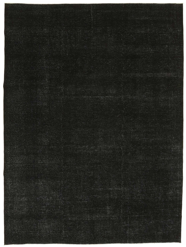 10x13 Black Overdyed Area Rug - 47492
