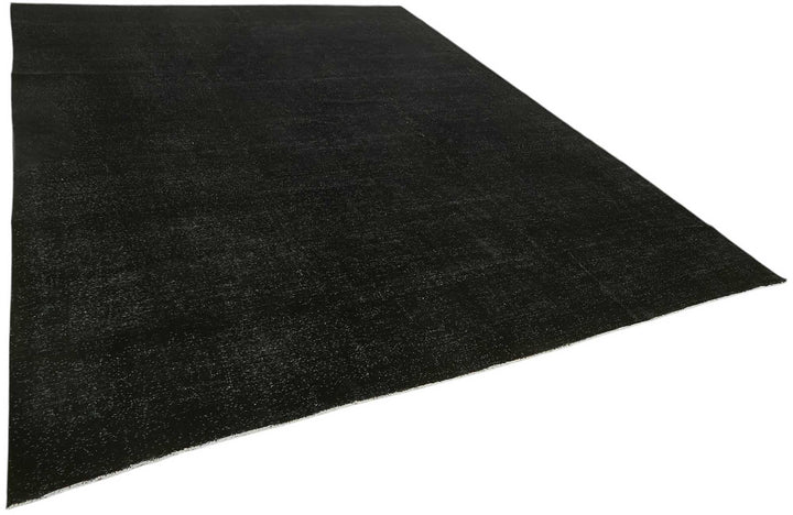 10x13 Black Overdyed Area Rug - 47492