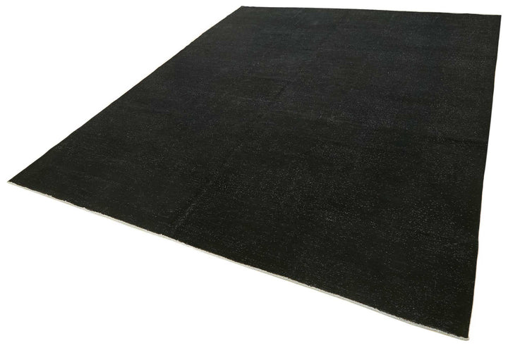 10x13 Black Overdyed Area Rug - 47492