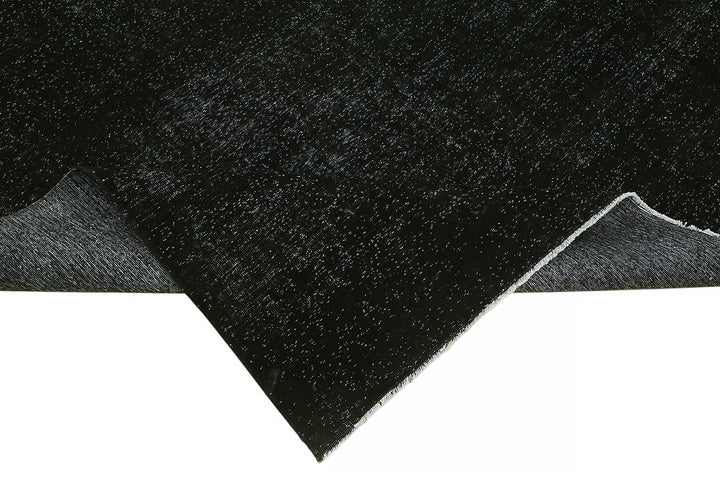 10x13 Black Overdyed Area Rug - 47492