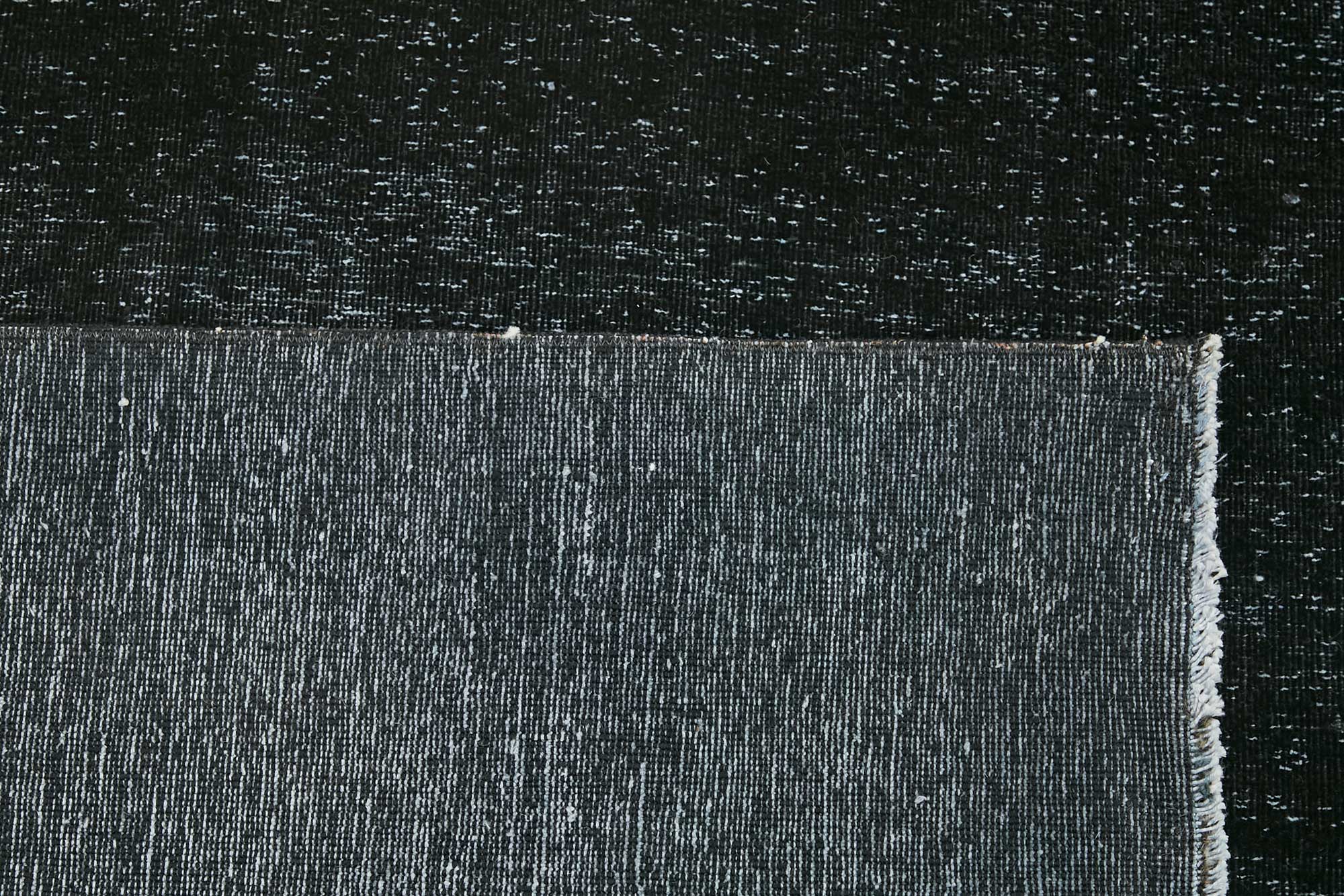 10x13 Black Overdyed Area Rug - 47492