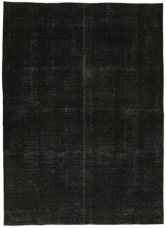 10x13 Black Overdyed Area Rug - 47493
