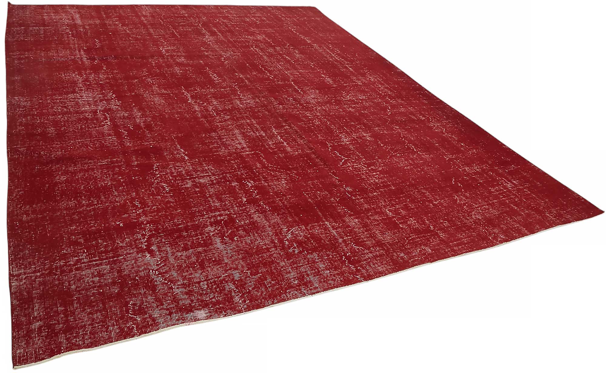 10x13 Red Overdyed Area Rug - 47494