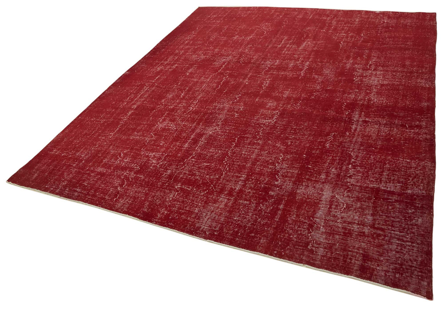 10x13 Red Overdyed Area Rug - 47494