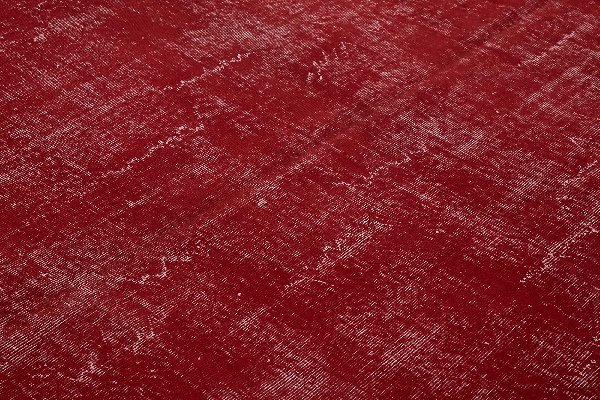 10x13 Red Overdyed Area Rug - 47494