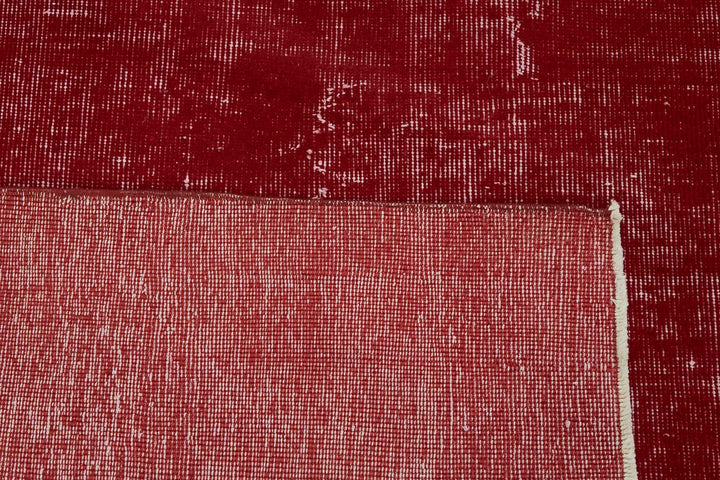 10x13 Red Overdyed Area Rug - 47494