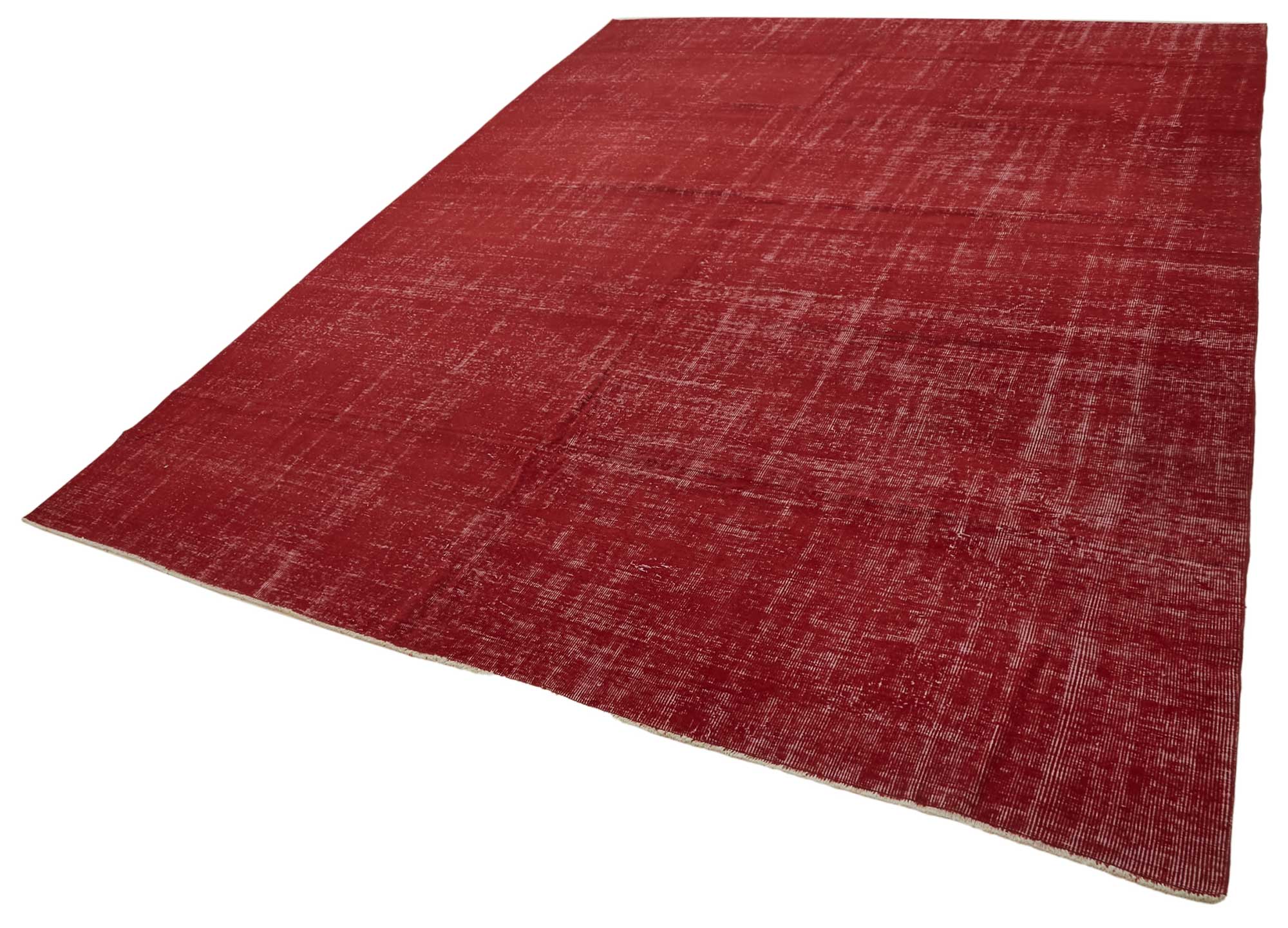 10x13 Red Overdyed Area Rug - 47497