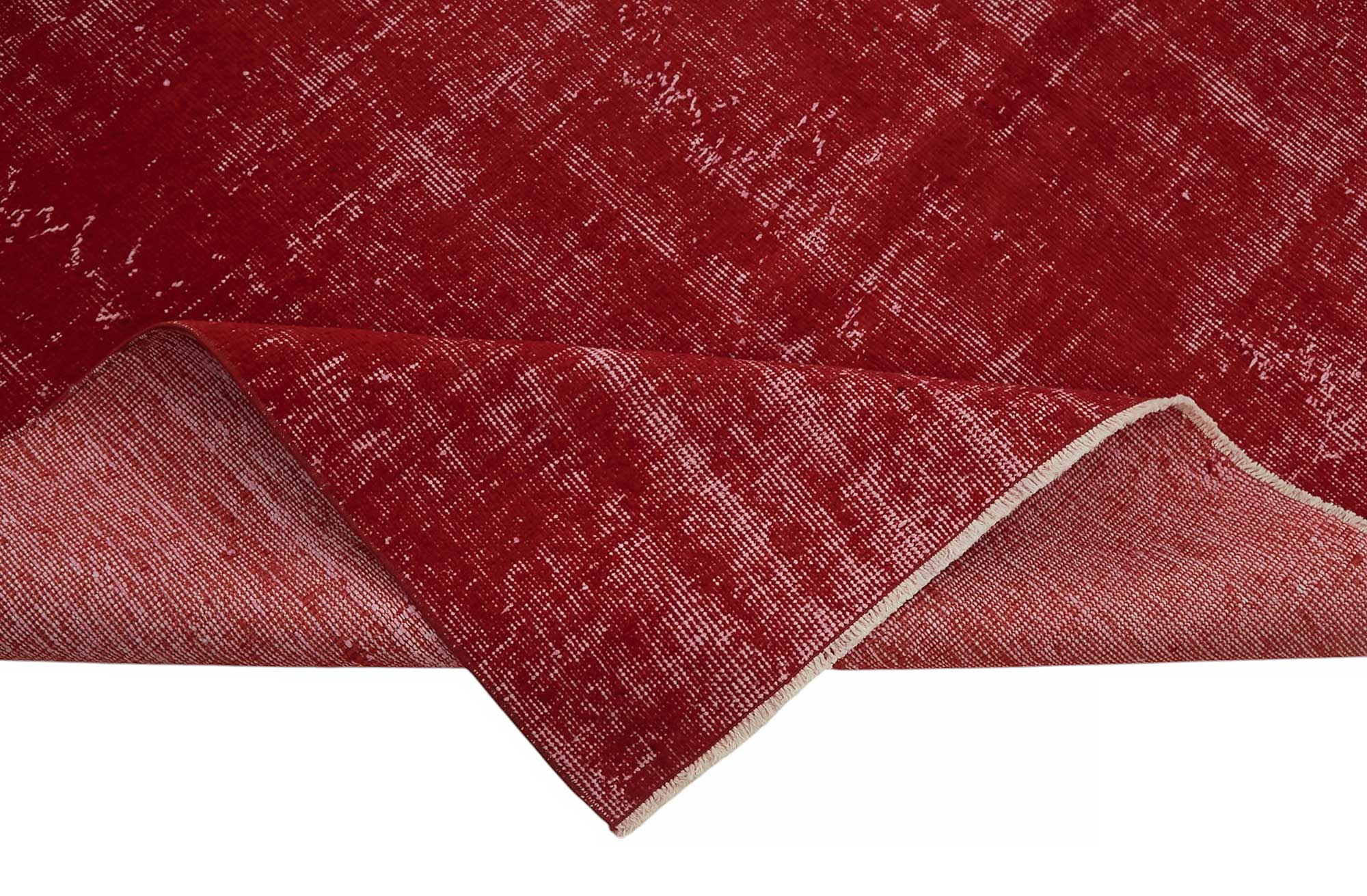 10x13 Red Overdyed Area Rug - 47497