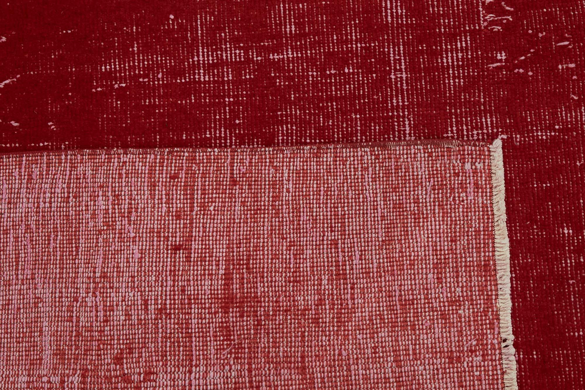 10x13 Red Overdyed Area Rug - 47497